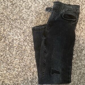 Distressed Zara jeans